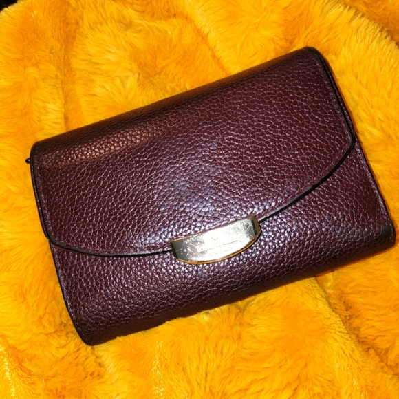 kate spade Handbags - Kate spade wine leather wallet